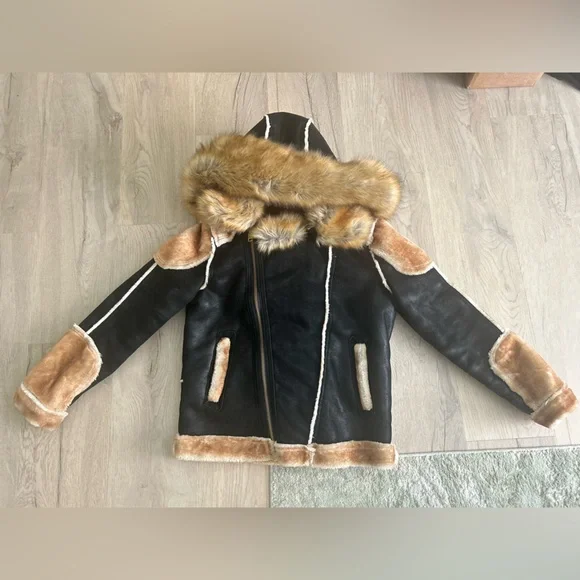 NWOT Jordan Craig Cotton Black and Tan Jacket - Picture 1 of 12